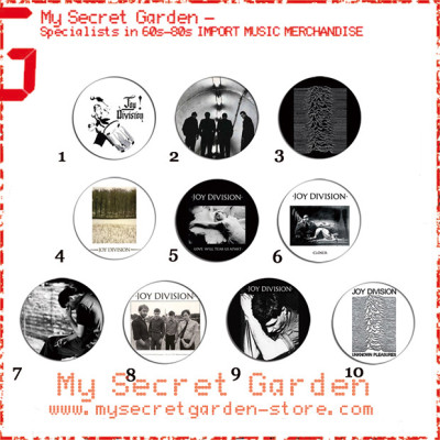 Joy Division - Unknown Pleasures, Closer Album Pinback Button Badge Set ( or Hair Ties / 4.4 cm Badge / Magnet / Keychain Set )